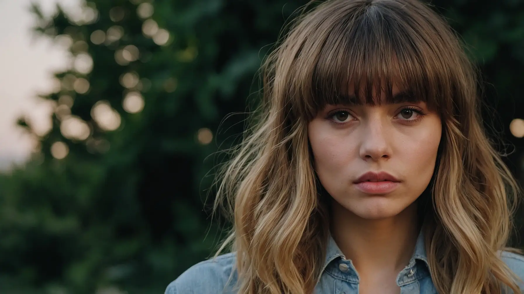 Curtain Bangs Hairstyle