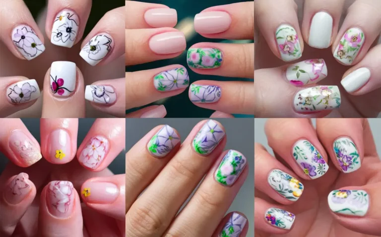 Flower Nail Design Ideas