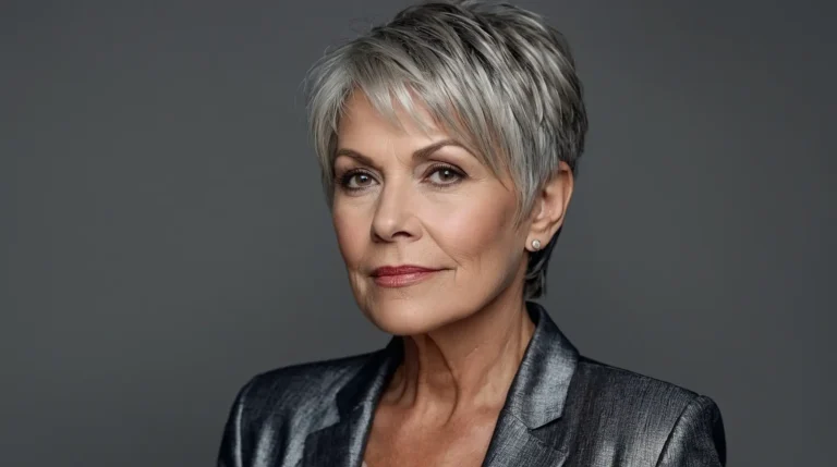 25 Stunning Short Hairstyles That Celebrate Your Beautiful Gray Hair After 50